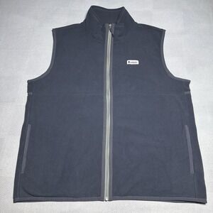 Cotopaxi Amado Fleece Vest Mens Size XL Graphite Gray Full Zip Outdoor Hiking